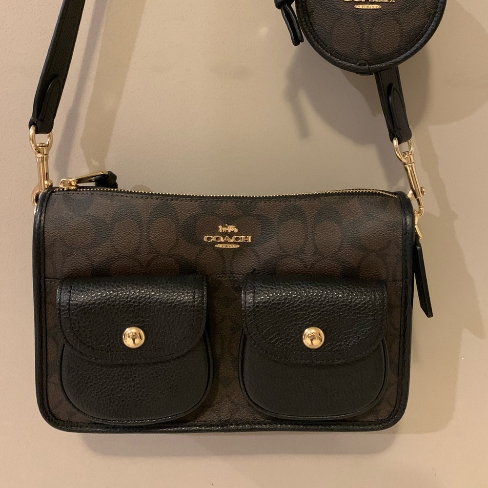 COACH Pennie Crossbody w/Coin Case